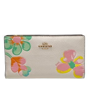 コーチ COACH 小物 財布 長財布 レディース アウトレット PVCコーティングキャンバス×レザー C8715 IMCAH コーチ COACH レディース WWW