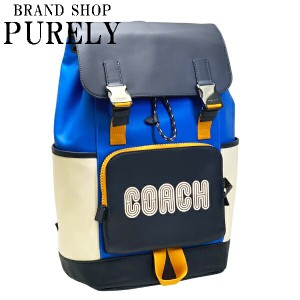 コーチ COACH ッグ バックパック リュック メンズ アウトレット レザー C9959 FC9959 QBUBS ブライトブルー×チョークマルチ MMM