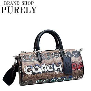 コーチ バッグ レディース COACH ショルダーバッグ COACH×MINT+SERF シグネチャー レーシー クロスボディ CM094 SVOT8 カーキマルチ