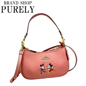 コーチ バッグ レディース COACH ショルダーバッグ DISNEY×COACH アイス スケート モチーフ テリ ショルダー バッグ CM858 B4OFE ライト