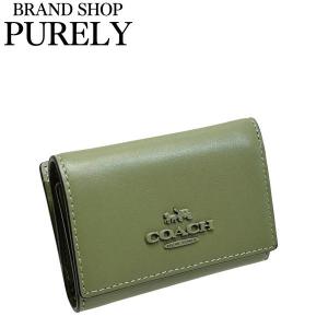 COACH コーチ ショルダーバッグスマホバッグ財布 グリーン 緑色 