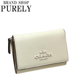 COACH コーチ 折り財布 チョーク シグネチャーパテントレザー 二 COACH コーチ 折り財布 チョーク シグネチャーパテントレザー 二