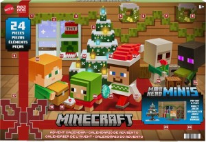 マインクラフト アドベントカレンダー フィギュア マイクラ ゲーム キャラクター プレゼント クリスマス カウントダウン アドベントカレ