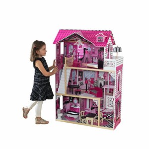 KidKraft Amelia Doll House 【おもちゃ 女の子 ままごと ドールハウス 木製】 キッドクラフト アメリアドールハウス [並行輸入品]