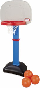 リトル・ティークズ イージースコア・バスケットボール [並行輸入品] Little Tikes Easy Score Basketball Set, Blue, 3 Balls