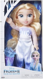 ディズニー アナと雪の女王 エルサ 約35センチ ドール ごっこ遊び 人形 プリンセス 着せ替え Disney Frozen 2 Elsa Doll Snow Queen Elsa