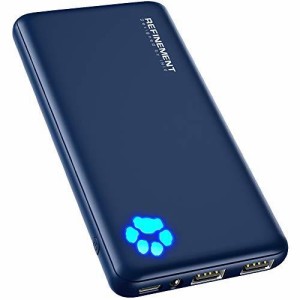 モバイルバッテリー PSE認証済 INIU モバイルバッテリー 10000mAh (大容量 最軽量 最薄型 3台同時充電でき) USB-C入出力ポート PSE技術基