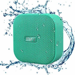 スピーカー MIFA A1 グリーン Bluetoothスピーカー IP56防塵防水/コンパクト/マカロン色で可愛い/True Wireless Stereo機能でステレオサ