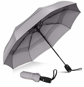 日傘 折り畳み傘 Repel Umbrella 防風トラベルアンブレラ - 折りたたみ傘自動開閉 - 折りたたみ傘 最強 - 折り畳み傘おしゃれ - コンパク