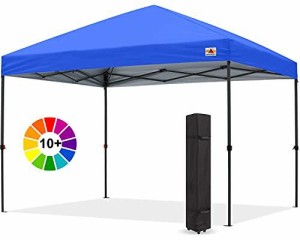 テント ABCCANOPY タープテント ワンタッチ アウトドア 3m/2.5m/2m 3段階調節 大型テント 高強度スチールフレーム キャスターバッグ付き 