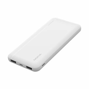 モバイルバッテリー PSE認証済み ノキア(Nokia) 【10000mAh 大容量 モバイルバッテリー】 軽量/小型/PSE技術基準適合/iPhone&Android対応