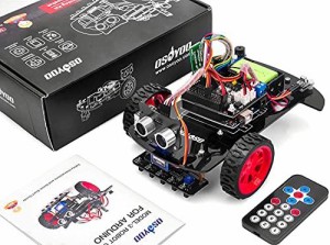 OSOYOO２輪 駆動 スマート ロボットカー スターターキット Arduino互換の UNO R3 プロジェクト 2WD Smart Robot Car Kit オープンソース 