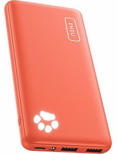 モバイルバッテリー PSE認証 INIU モバイルバッテリー 10000mAh (大容量 最軽量 小型 3台同時充電でき)【USB-C入出力ポート PSE認証済 LE