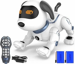 ロボット犬 リモコンロボット スタントドッグ 音楽演奏 ダンス コマンドアクション プログラム可能 犬 の ロボット おもちゃ ペット 家庭