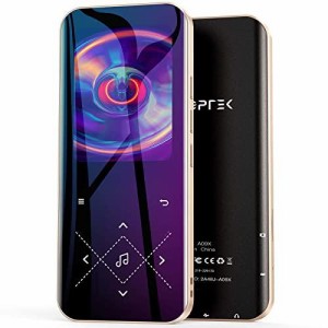 AGPTEK MP3プレーヤー Bluetooth 5.3 内蔵32GB HiFi ミュージックプレーヤー ダイレクト録音 内蔵スピーカー FMラジオ 2.4インチTFTスク