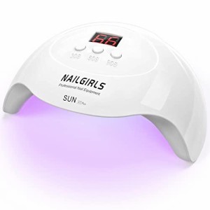 NAILGIRLS UV & LEDライト ネイルライト 36W ジェルネイルライト 硬化ライト ネイルドライヤーライト レジン硬化 ledネイルドライヤー US