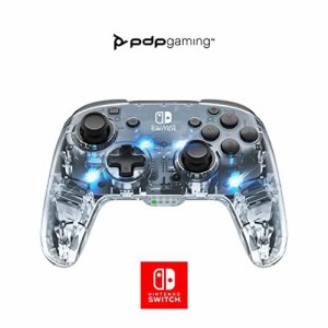 【並行輸入品】光るSwitchコントローラー PDP Afterglow LED ワイヤレス デラックス ゲームコントローラー Nintendo Switch 有機EL アフ