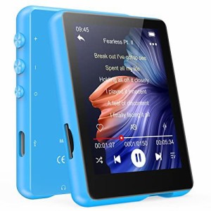 32GB MP3プレーヤー MECHEN Bluetooth5.0 デジタルオーディオプレーヤー 超軽量 ミニ音楽プレーヤー スピーカー内蔵 2.4インチタッチスク