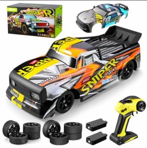 4DRC ラジコン ラジコンカー 電動RCカー オフロード 4WD 高速 30km/h 1/16RCカー 2.4Ghz シェル2個 レーシング 防振 耐衝撃 防水 電動rc