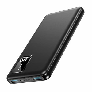 モバイルバッテリー PSE認証済み モバイルバッテリー 軽量 20000mAh 大容量 モバイルバッテリー 3台同時充電 薄型 携帯充電器 急速充電 