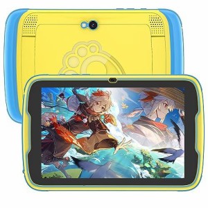 子ども用タブレット、Android 13、キッズタブレット8インチ大画面、落下防止ケース付き、目に優しい，子どもへの贈り物、学習/オンライン