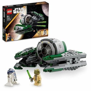 レゴ(LEGO) スター・ウォーズ ヨーダのジェダイ・スターファイター 75360 おもちゃ ブロック プレゼント 宇宙 うちゅう 男の子 8歳以上