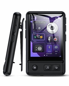 【AGPTEK新登場】 Bluetooth5.3 MP3プレーヤー 2.4インチタッチパネル搭載 クリップ式 運動用 ウォークマン 32GBカード付き スピーカー搭