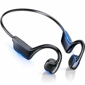 【業界一番軽量モデル 骨伝導イヤホン】bluetooth マイク付き こつでんどう イヤホン bluetooth 耳を塞がないイヤホン 10時間使用 23g重