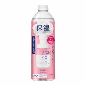 ビオレ ザフェイス ディープモイスト つめかえ用 340ml(約2.1回分)【泡洗顔】【まさつレス】【保湿成分配合】【乾燥対策】