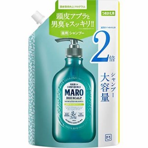 MARO(マーロ) 【医薬部外品】デオスカルプ 薬用 シャンプー [ グリーンミントの香り ] DX 詰替え用 800ml メンズ