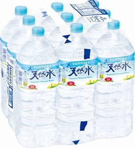 Restock サントリー天然水 シュリンクパック(エコフィルム包装) 2L ×9本