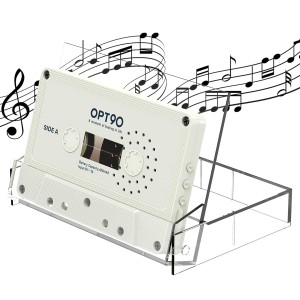 opt！ Cassette Speaker オプト90 カセット スピーカー カセットテープ型 ポータブルスピーカー Bluetooth 5.3 microSDカード対応 TELEC