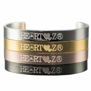  HEARTZ ハーツ メタリックバングル(Metallic bangle)(4色から選択) - 男女兼用のサイズ感、衣服等の引っ掛かりがしにくい形状、シンプル