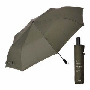 ウォーターフロント LESS IS MORE スピンキャノピー 折 65cm ユニセックス 梅雨 傘 折りたたみ傘 スピナー構造 クローズアシスト機能 超
