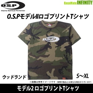 OSP　モデル2 ロゴプリントTシャツ S〜XL (ウッドランド) 【メール便配送可】 【23sa】【pt10】