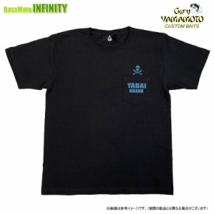 ゲーリーヤマモト　YABAI ポケットＴシャツ (スミクロ) 【メール便配送可】 