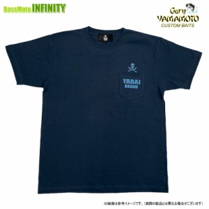 ゲーリーヤマモト　YABAI ポケットＴシャツ (デニム) 【メール便配送可】 