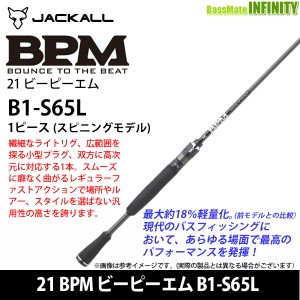 ●ジャッカル　21 BPM ビーピーエム B1-S65L (スピニングモデル)