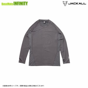 【SALE20％OFF】ジャッカル　フィールドテック クールインナーシャツ (グレー) 【メール便配送可】 【bs014】
