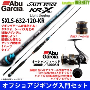 アブガルシア ソルティー ステージ kr - x ショアジギング sxjc