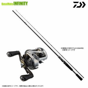 【バス釣り(ベイト)入門セット】●ダイワ　タトゥーラ XT 652LFB （ベイトモデル）＋ダイワ　24 バスX 100H (右ハンドル)