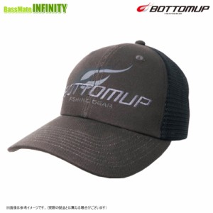 ボトムアップ BOTTOMUP　トラッカーメッシュキャップ (チャコール) 【23sa】