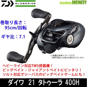 ●ダイワ　21 タトゥーラ TW 400H (右ハンドル) 