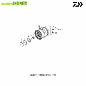 ●ダイワ　22 イグジスト LT2500S(4550133109393)用 純正標準スプール (部品コード128E92)　【キャンセル及び返品不可商品】 