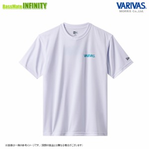 バリバス　VARIVAS×NEWERA ドライテックTシャツ VAT-49 (ホワイト) 【メール便配送可】 