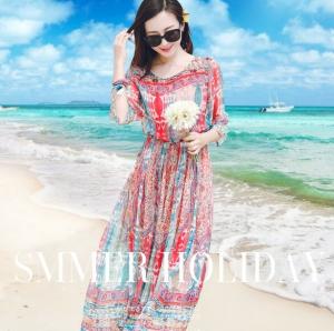 ボヘミアン ワンピース ロングの通販 Au Pay マーケット