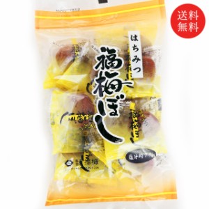 【送料無料】梅干し：はちみつ梅福梅ぼし 　個包装8粒入り お取り寄せ グルメ