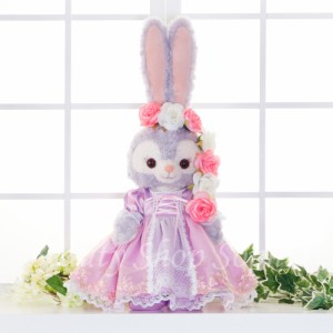 ステラルー ラプンツェル風コスチューム 服 単品 ぬいぐるみ別売【オリジナル ハンドメイド】 ぬいぐるみSサイズ用 洋服 ラプンツェル ド