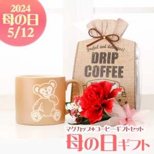 【母の日限定】 ダッフィー マグカップ＆コーヒーギフト ギフトセット  gift 贈り物 プレゼント 母の日 父の日 記念日 誕生日 クリスマス