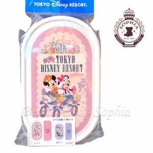 ミッキー＆フレンズ シール容器セット 2個 Tokyo Disney Resort in Bloom ディズニー グッズ お土産【東京ディズニーリゾート限定】